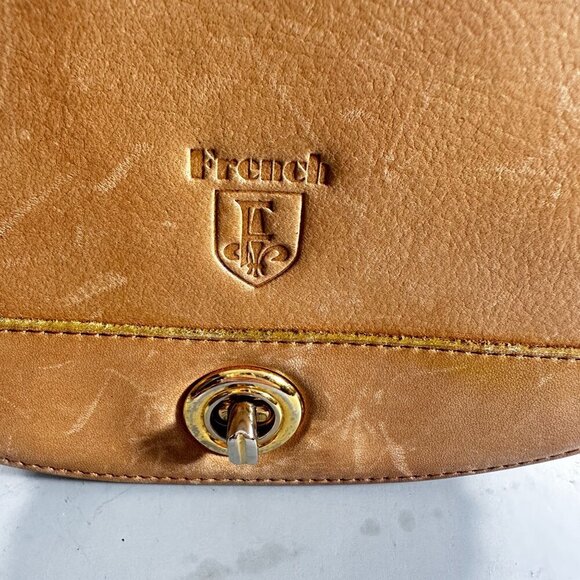 French US Equestrian Purses Riding Leather Satchel Shoulder Handbag Crossbody - Picture 3 of 16